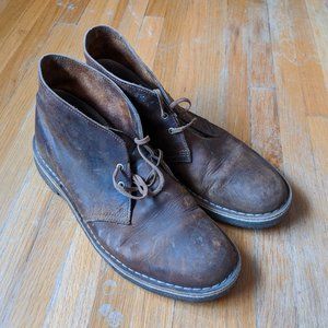 Clarks Desert boot beeswax brown 8M